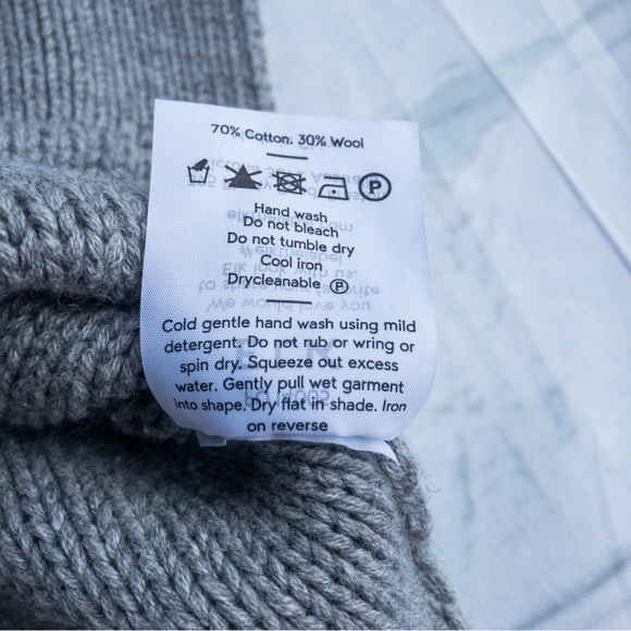 ELK The Label Short Sleeve Chunky Knit Wool Knit Dress/Sweater S/M - Picture 12 of 17